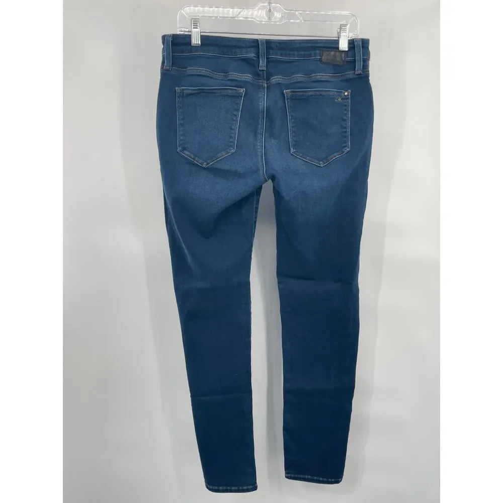 Mavi Jeans Women's Alexa Mid Rise Skinny Jeans 30in‎ Waist x 29